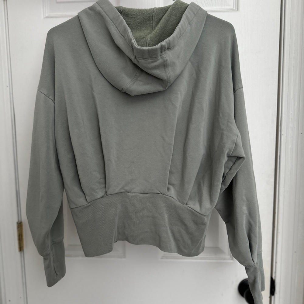 Athleta Sage Green Zip-Up Jacket - Picture 2 of 5
